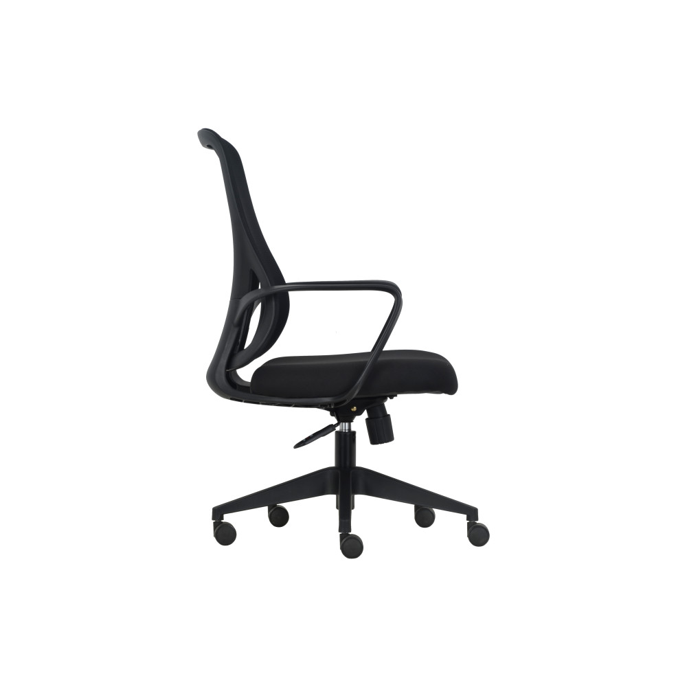 Ергономічне офісне крісло Cosmo Mini Black чорне ErgoMix
