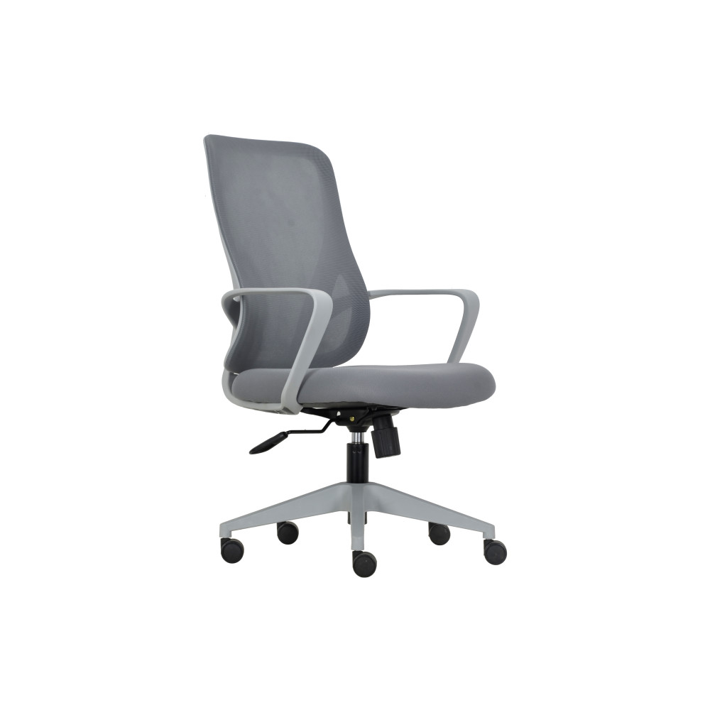 Ергономічне офісне крісло Cosmo Mini Grey сіре ErgoMix