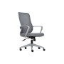 Ергономічне офісне крісло Cosmo Mini Grey сіре ErgoMix
