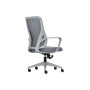Ергономічне офісне крісло Cosmo Mini Grey сіре ErgoMix