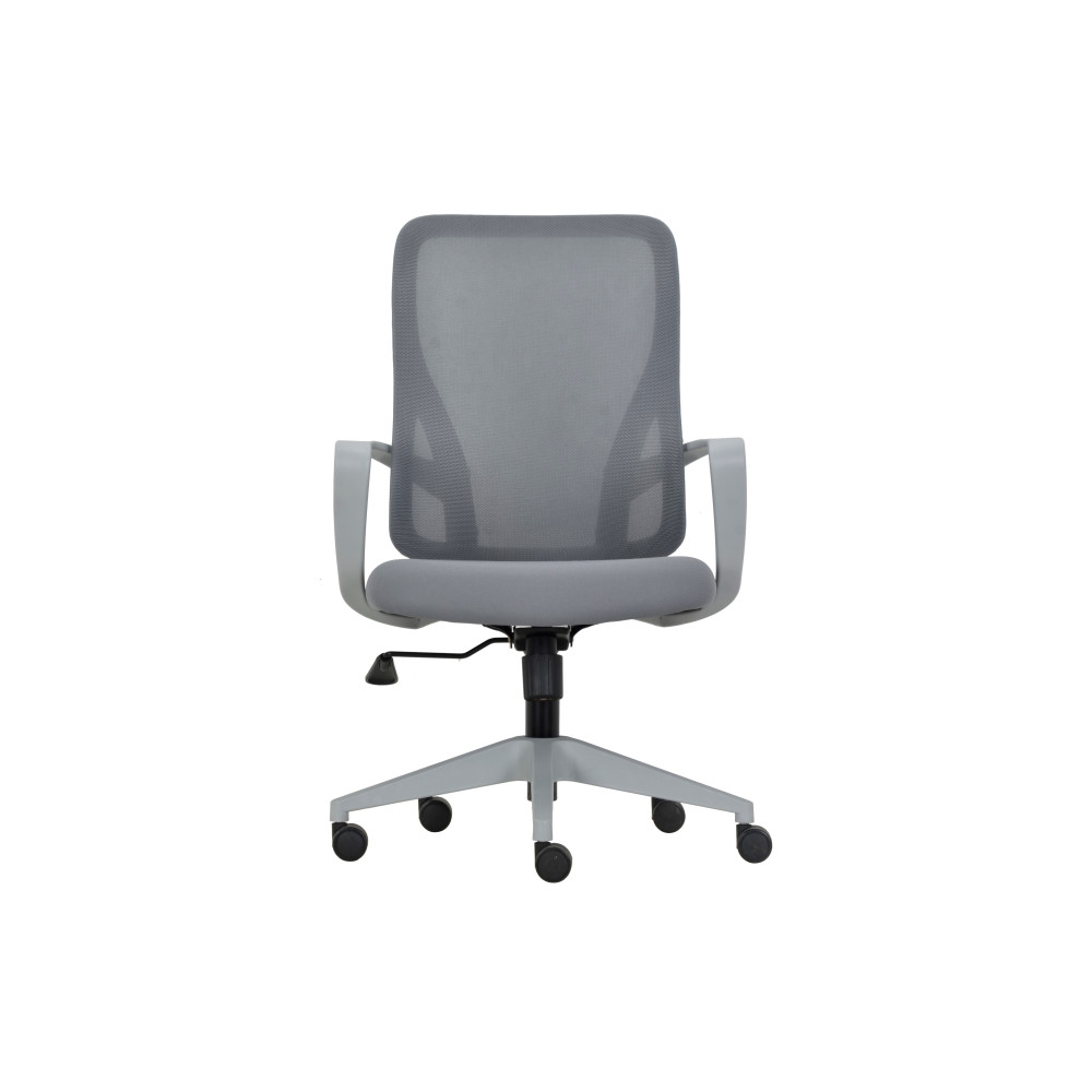 Ергономічне офісне крісло Cosmo Mini Grey сіре ErgoMix