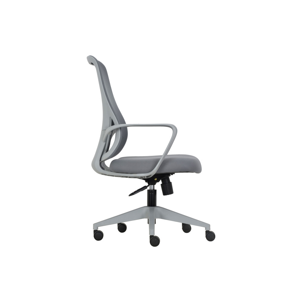 Ергономічне офісне крісло Cosmo Mini Grey сіре ErgoMix