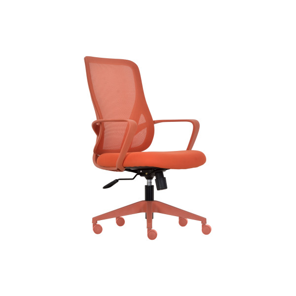 Крісло офісне ергономічне Cosmo Mini Orange помаранчеве ErgoMix