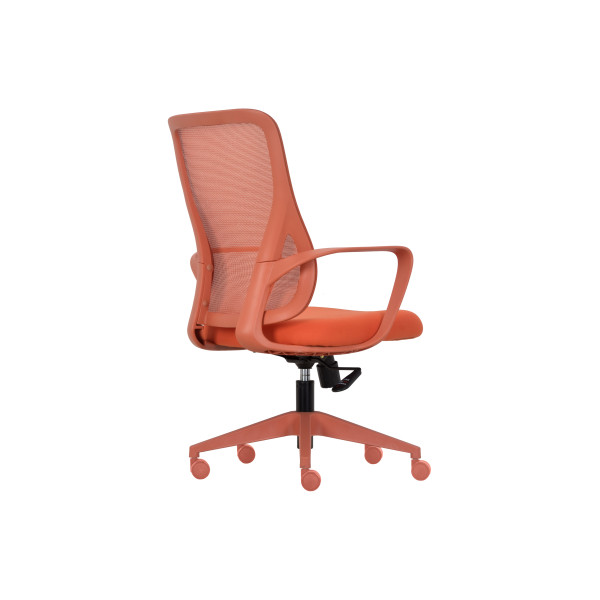 Крісло офісне ергономічне Cosmo Mini Orange помаранчеве ErgoMix