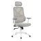 Крісло офісне ергономічне Level Light Grey світло-сіре ErgoMix