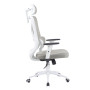 Ергономічне офісне крісло Level Light Grey світло-сіре ErgoMix