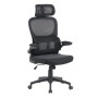 Ергономічне офісне крісло Torso Black чорне ErgoMix
