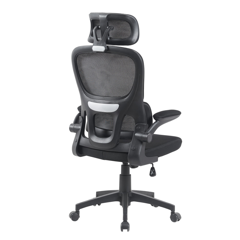 Ергономічне офісне крісло Torso Black чорне ErgoMix