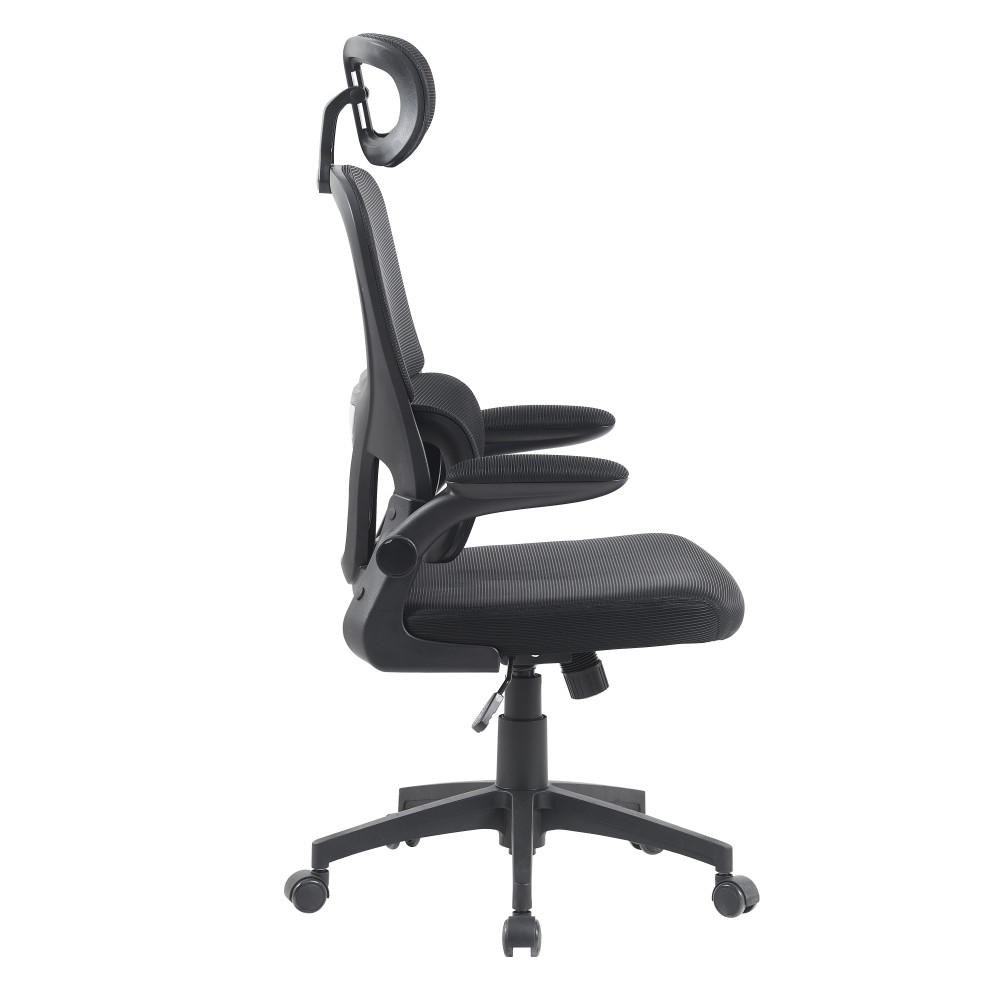 Ергономічне офісне крісло Torso Black чорне ErgoMix