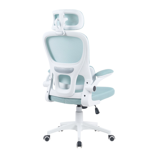 Крісло офісне ергономічне Torso Blue синє ErgoMix
