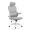 Крісло офісне ергономічне Torso Light Grey світло-сіре ErgoMix