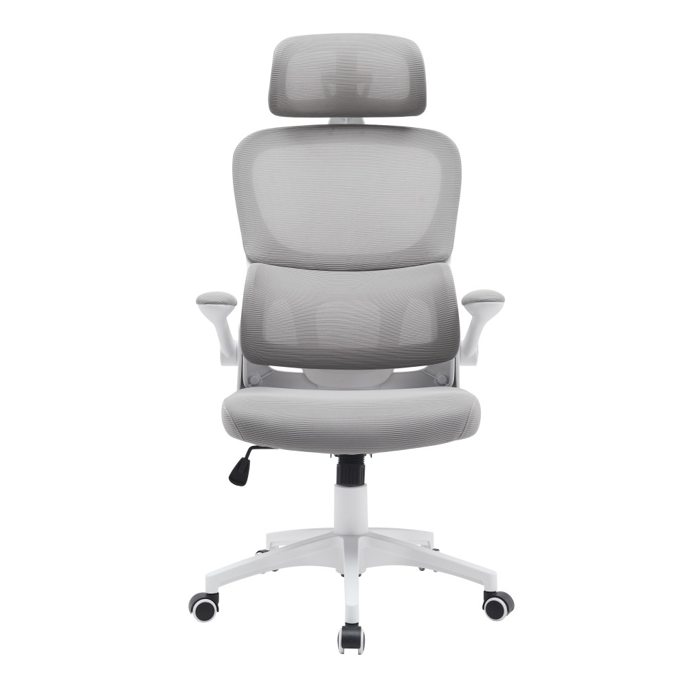 Ергономічне офісне крісло Torso Light Grey світло-сіре ErgoMix