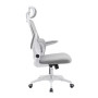 Ергономічне офісне крісло Torso Light Grey світло-сіре ErgoMix