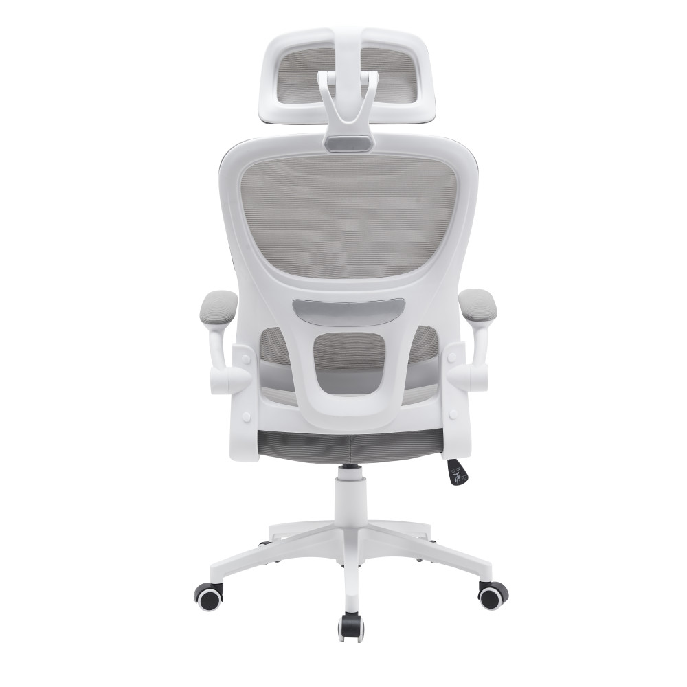 Ергономічне офісне крісло Torso Light Grey світло-сіре ErgoMix