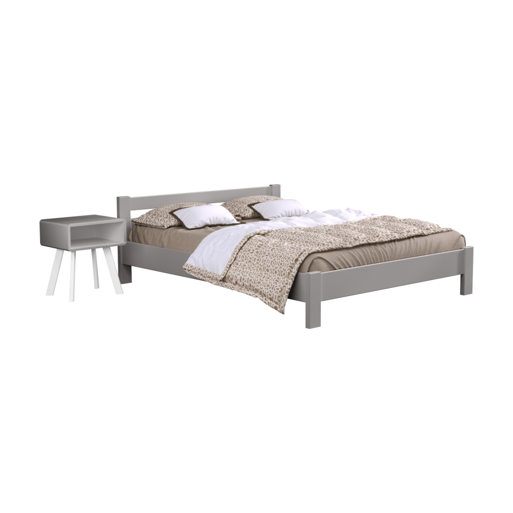 Дерев'яне ліжко Рената Бук/Масив 80x190 см Естелла