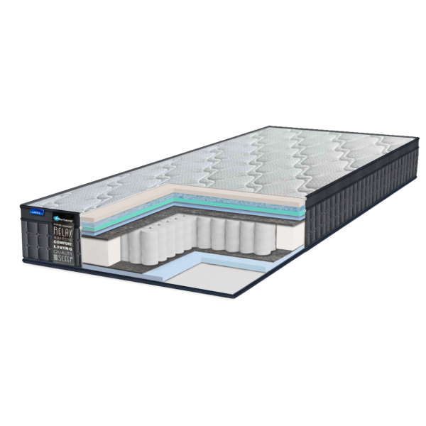 Матрац пружинний Eurosleep "Aqua Memory Gel" Laviano Spring нестандартного розміру