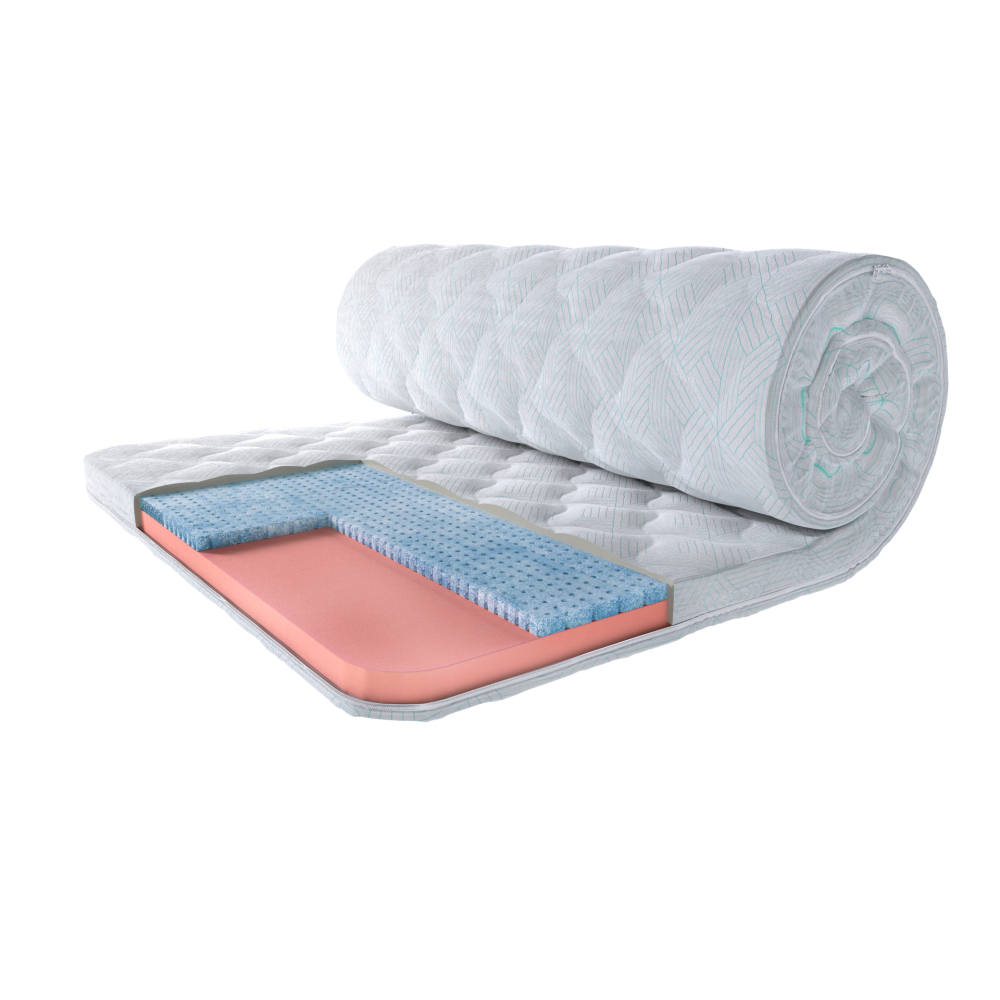 Матрац топпер Eurosleep Climatic Latex-Gel нестандартного розміру