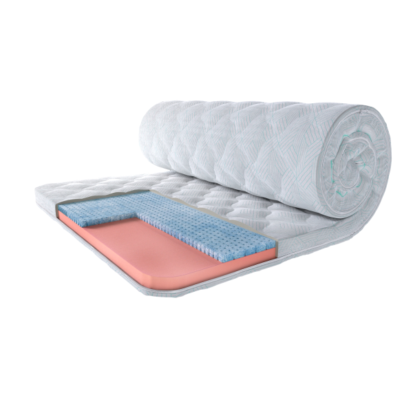 Матрац топпер Eurosleep Climatic Latex-Gel нестандартного розміру