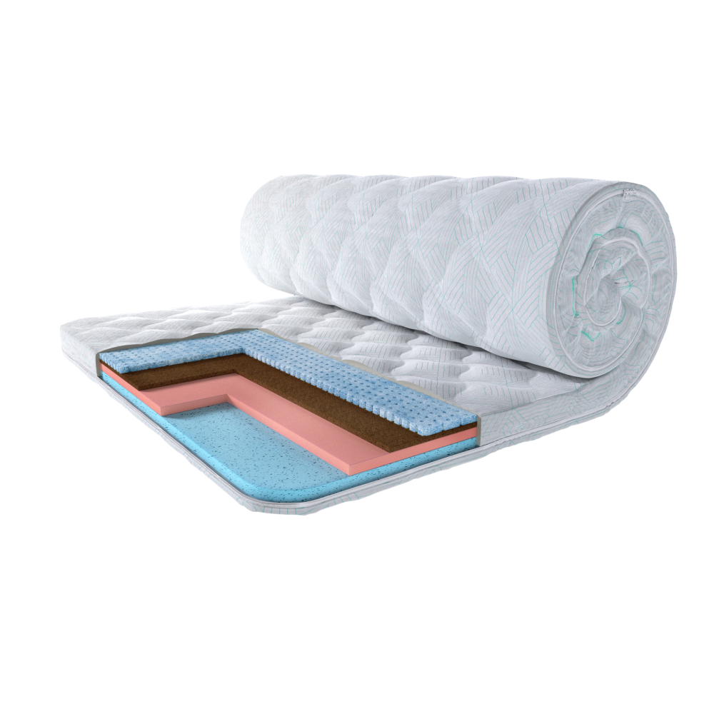 Матрац топпер Eurosleep Climatic Top-Cocos нестандартного розміру