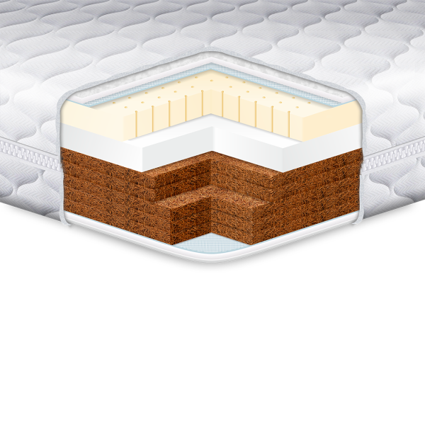 Дитячий матрац Eurosleep Kiddy Mega Latex-Cocos 60x120