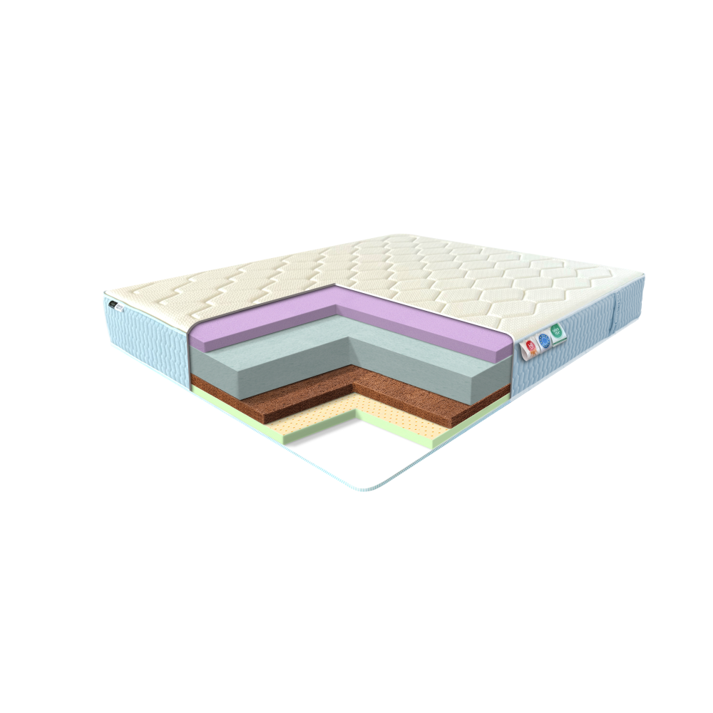 Матрас беспружинный Eurosleep "Novum Foam" нестандартного размера