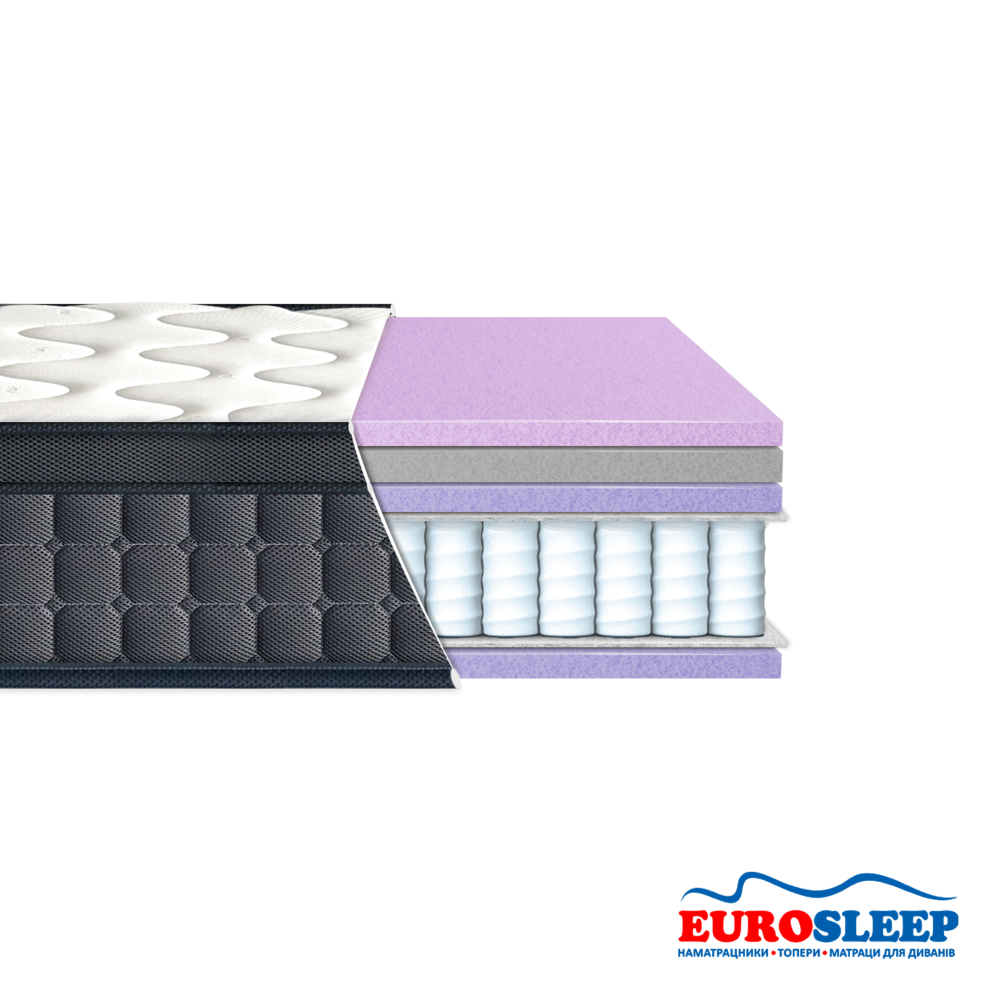 Матрас пружинный Eurosleep "Relax" Laviano Spring нестандартного размера
