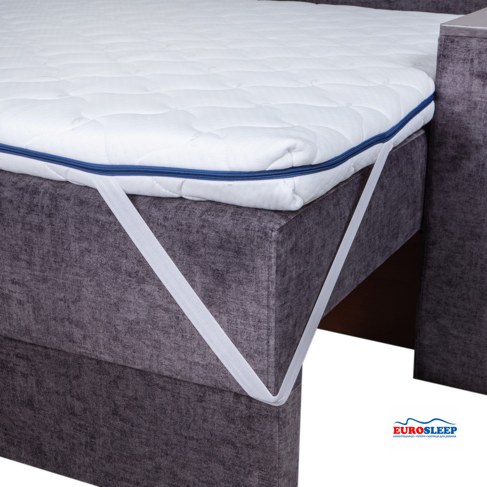 Матрац топпер Eurosleep Super Strong Трикотаж нестандартного розміру