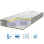 Матрац безпружинний Eurosleep Ultra "Memory" 70x190 см
