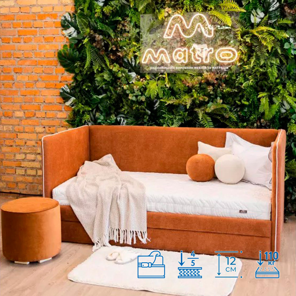 Матрац безпружинний Matroluxe Vise (Візе) нестандартного розміру