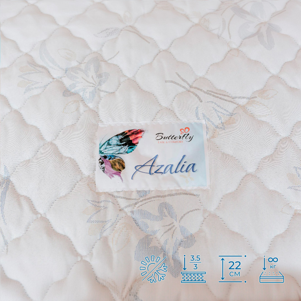 Матрац пружинний Matroluxe Azalia (Азалія) нестандартного розміру