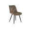 Стілець обідній M-48 капучино велюр + чорний Vetro